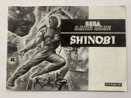 Shinobi Game Manual