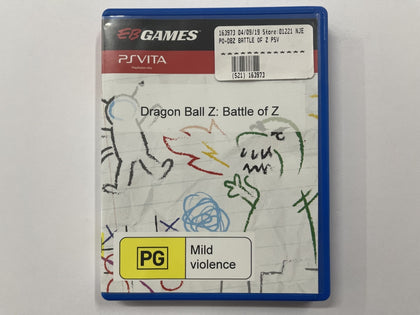 Dragon Ball Z Battle Of Z Complete In Aftermarket Case