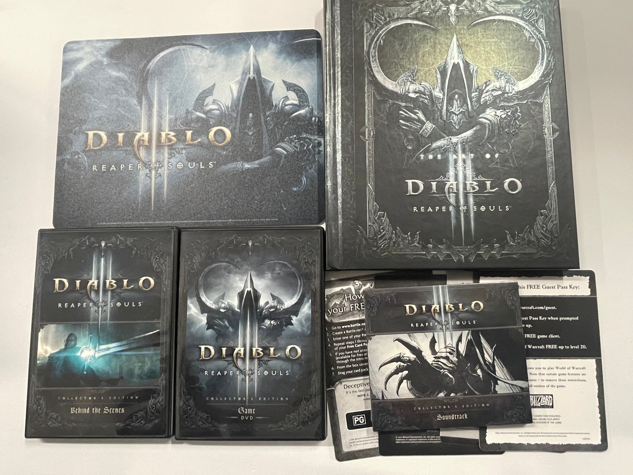 Diablo 3 Reaper Of Souls for PC Complete In Original Big Box