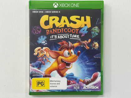 Crash Bandicoot 4 It's About Time Complete In Original Case