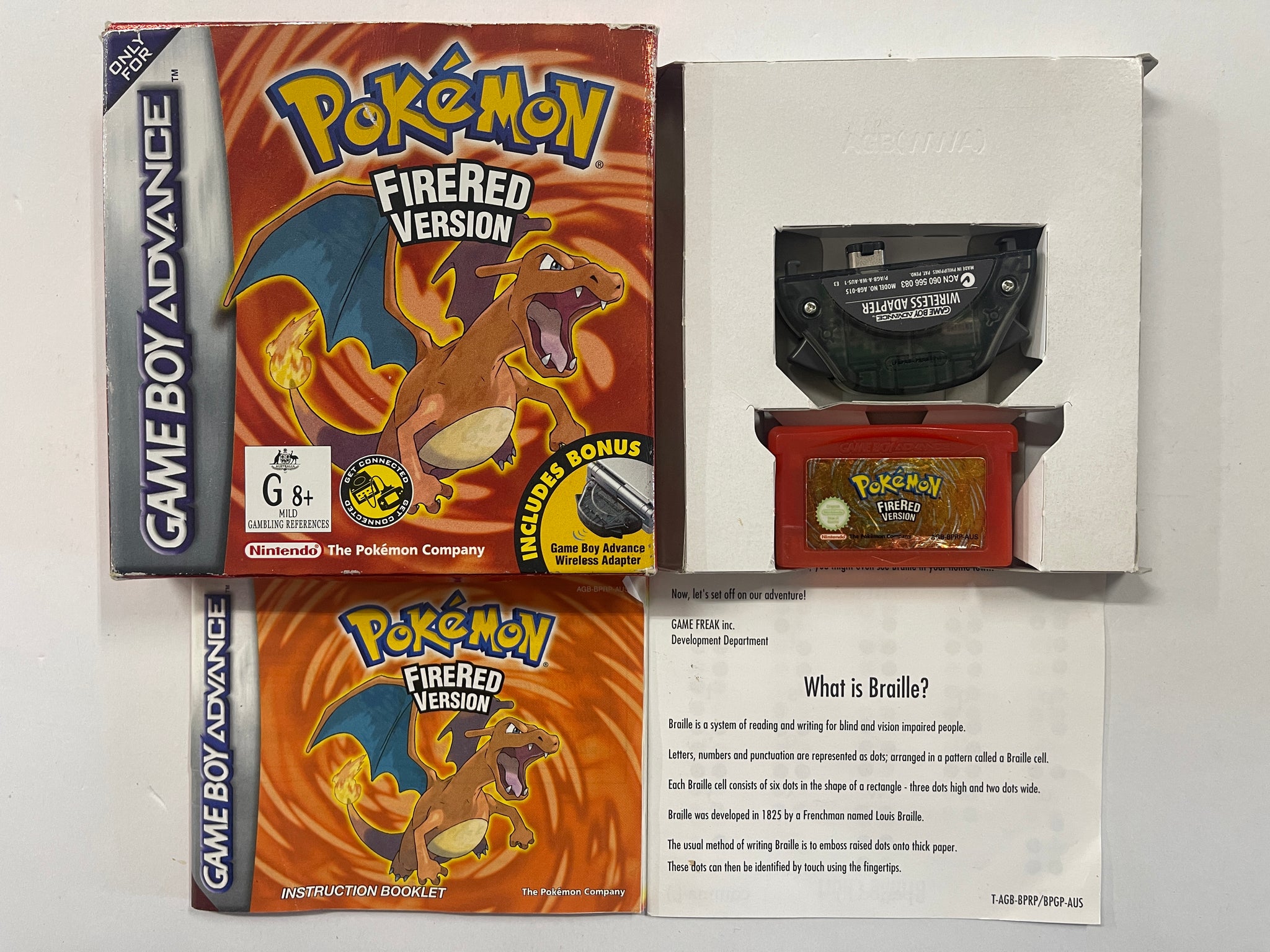 Pokemon FireRed Version - Game Boy Advance