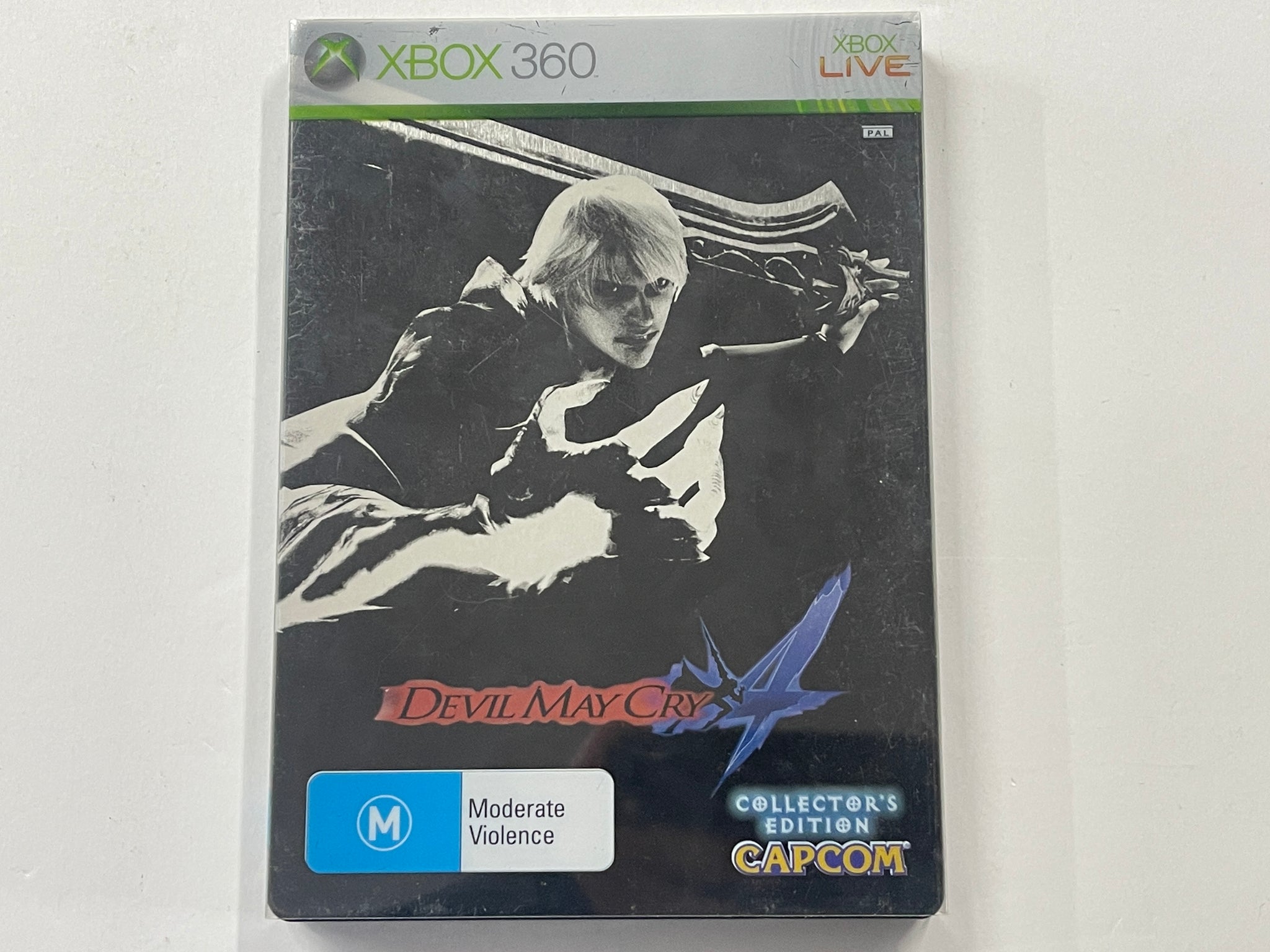 Devil May Cry 4 Limited Steelbook Edition Complete In Original Steelbook Case with Outer Cover