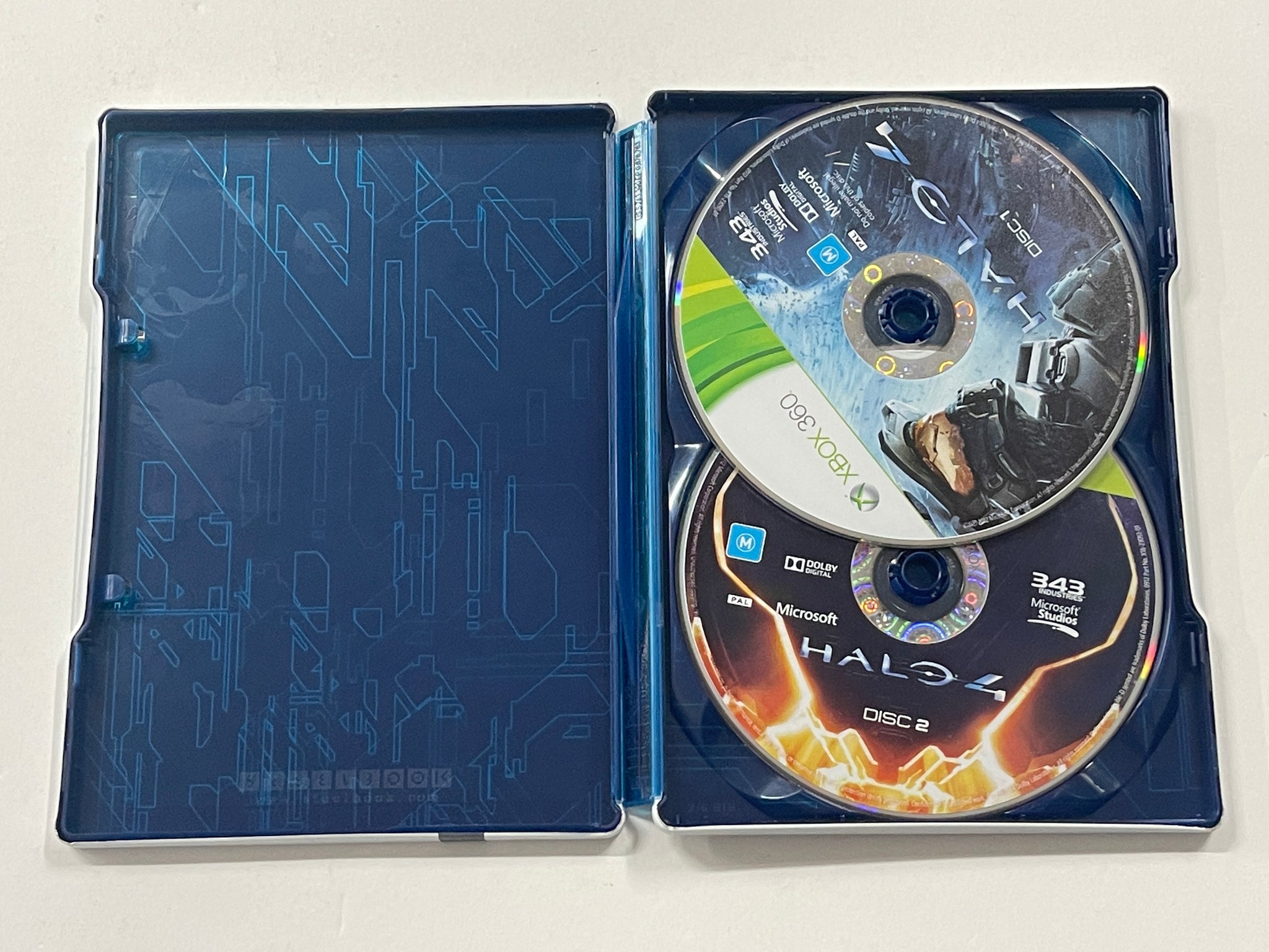 Halo 4 Complete In Original Steelbook Case