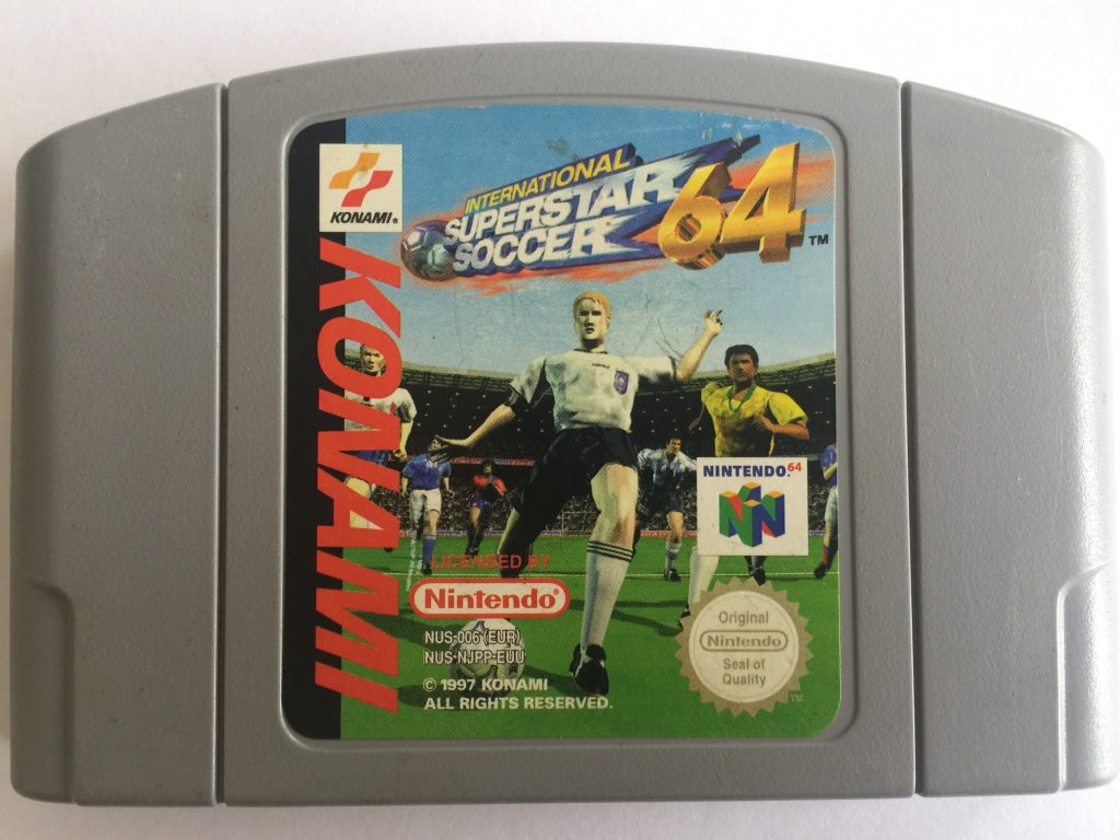 International Superstar Soccer 64 Cartridge