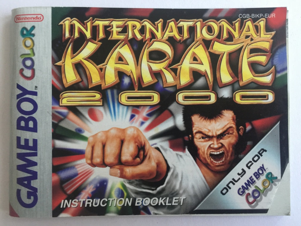 International Karate 2000 Game Manual