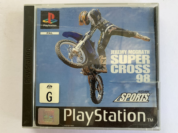 Jeremy mcgrath supercross 98 store