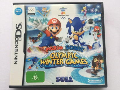 Mario & Sonic At The Olympic Winter Games Complete In Original Case