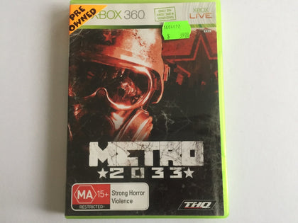 Metro 2033 Complete In Original Case