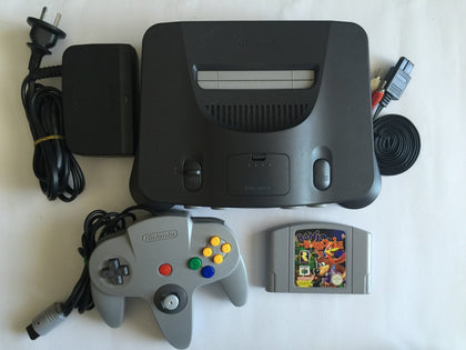 Nintendo 64 N64 Console With 1 Controller & Banjo Kazooie
