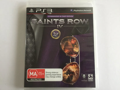 Saints Row IV Commander In Chief Edition Complete In Original Case