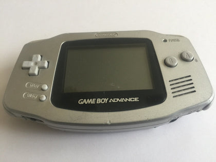 Platinum Silver Nintendo Gameboy Advance Console