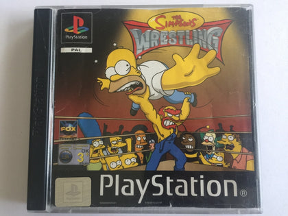 The Simpson's Wrestling Complete In Original Case