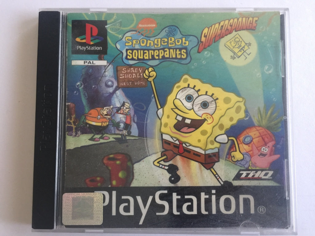 Spongebob Squarepants Supersponge Complete In Original Case