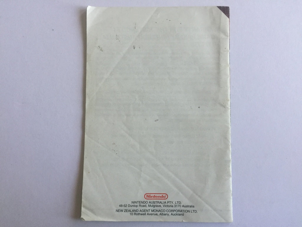 Super Mario 64 Game Manual