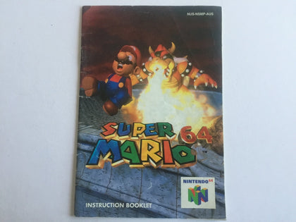 Super Mario 64 Game Manual