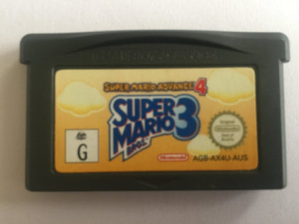 Super Mario Advance 4 Super Mario Bros 3 Cartridge