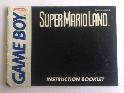 Super Mario Land Game Manual