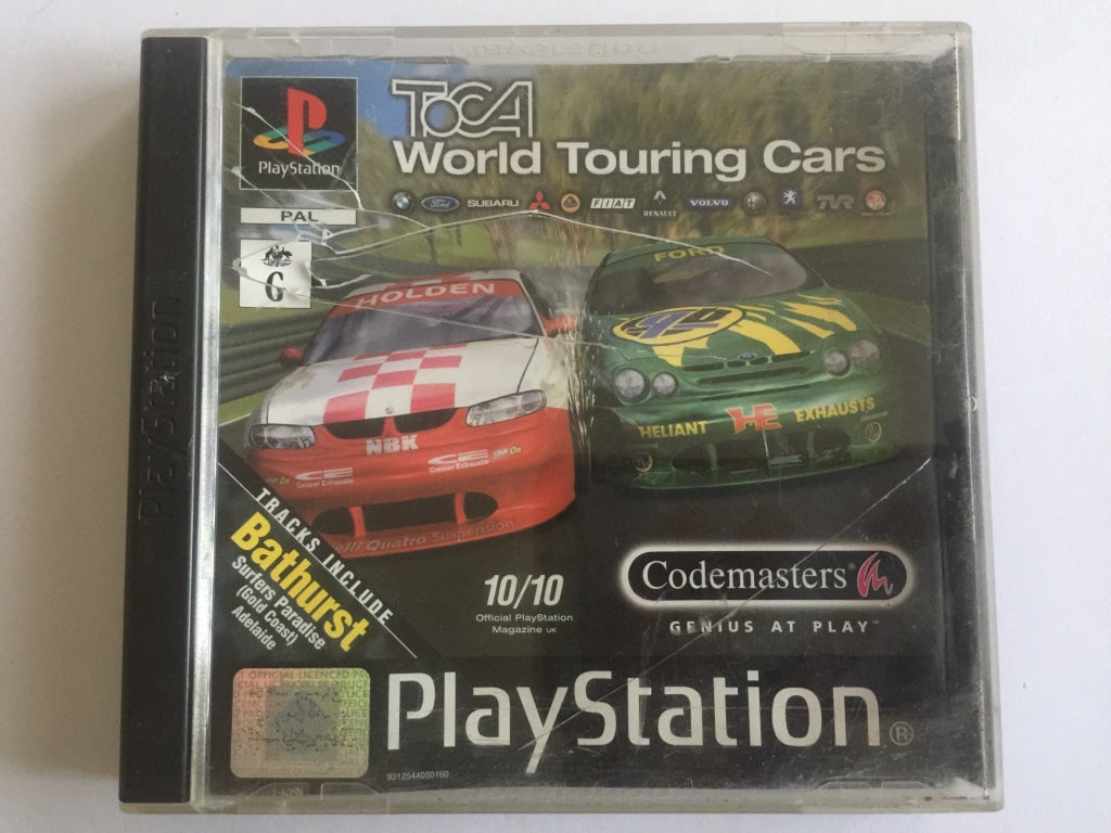 TOCA World Touring Cars Complete In Original Case