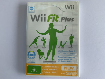 Wii Fit Plus Complete In Original Case
