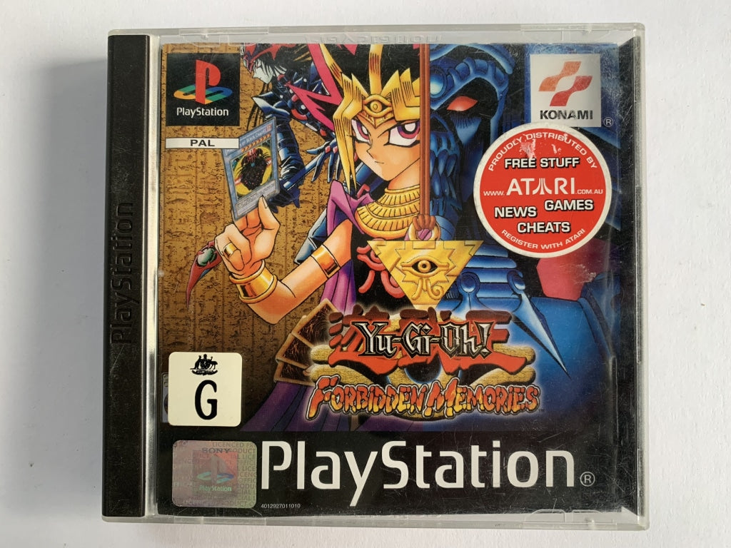 Yu-Gi-Oh Forbidden Memories Complete In Original Case