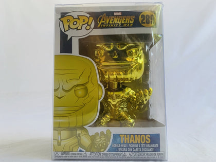 Marvel Avengers 3 Infinity War Yellow Yellow Chrome US Exclusive #289 Funko Pop Vinyl Figure [RS] Brand New & Sealed with Free Pop Protector