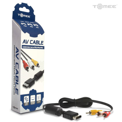 Brand New Aftermarket Tomee Playstation 1/2/3 AV Cable