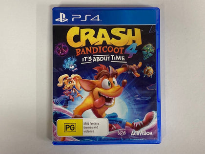 Crash Bandicoot 4 Its About Time Complete In Original Case