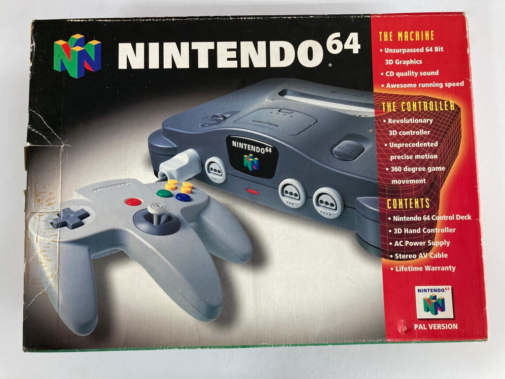 Nintendo 64 with games offers and accessories