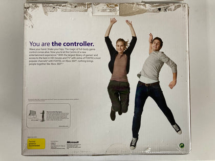 XBOX 360 S 250GB Black Kinect Console Complete In Box