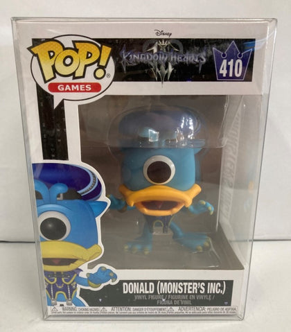 Kingdom Hearts Donald (Monsters Inc) #410 Pop Vinyl Brand New & Sealed with Free Pop Protector