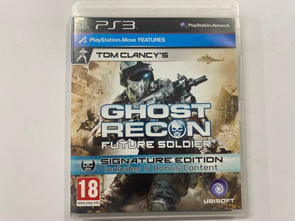 Tom Clancy's Ghost Recon Future Solider Signiture Edition Complete in Original Case