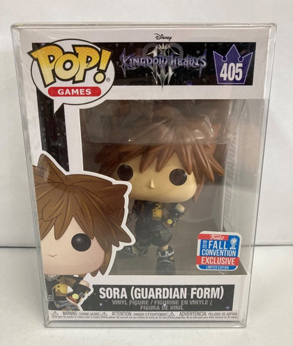 Kingdom Hearts Limited Edition Sora Guardian Form #405 2018 Fall Convention Exclusive Pop Vinyl Brand New & Sealed with Free Pop Protector