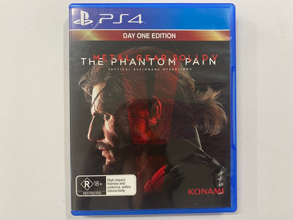 Metal Gear Solid 5 The Phantom Pain Day One Edition Complete in Original Case