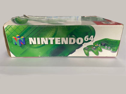 Nintendo 64 N64 Jungle Green Funtastic Console Complete In Box