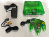 Nintendo 64 N64 Jungle Green Funtastic Console Complete In Box